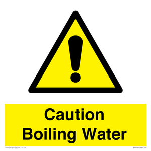 WK5787: Caution Boiling Water