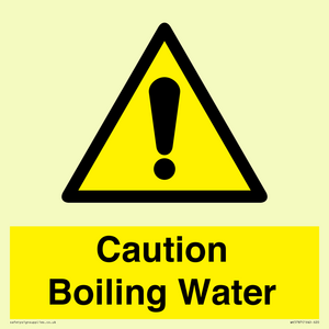 WK5787: Caution Boiling Water