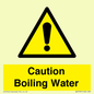 WK5787: Caution Boiling Water