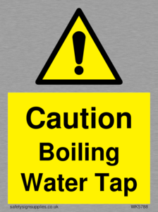 WK5788: Caution Boiling Water Tap