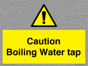 WK5788: Caution Boiling Water Tap