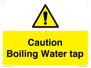 WK5788: Caution Boiling Water Tap