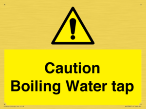 WK5788: Caution Boiling Water Tap