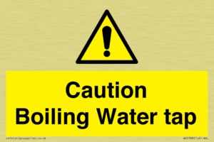 WK5788: Caution Boiling Water Tap