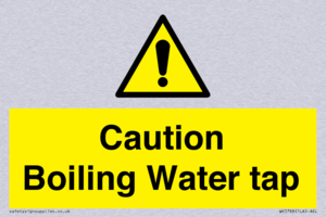 WK5788: Caution Boiling Water Tap