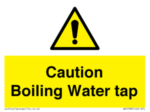 WK5788: Caution Boiling Water Tap