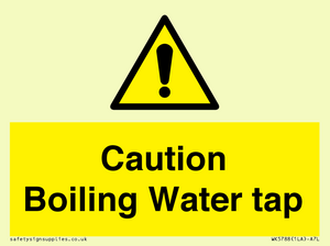WK5788: Caution Boiling Water Tap