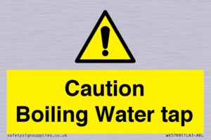 WK5788: Caution Boiling Water Tap