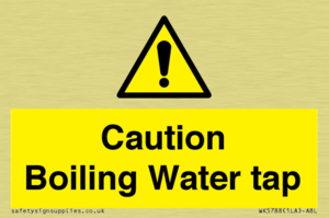 WK5788: Caution Boiling Water Tap