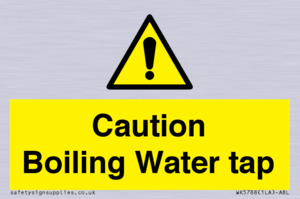 WK5788: Caution Boiling Water Tap