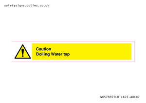 WK5788: Caution Boiling Water Tap