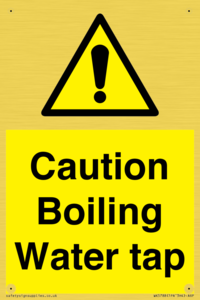 WK5788: Caution Boiling Water Tap