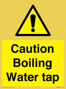 WK5788: Caution Boiling Water Tap