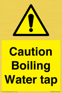 WK5788: Caution Boiling Water Tap