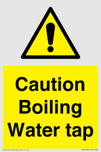 WK5788: Caution Boiling Water Tap