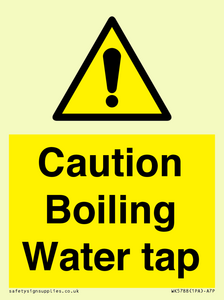 WK5788: Caution Boiling Water Tap