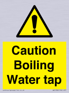 WK5788: Caution Boiling Water Tap