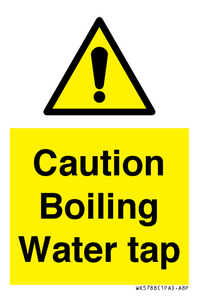 WK5788: Caution Boiling Water Tap