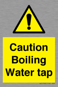 WK5788: Caution Boiling Water Tap
