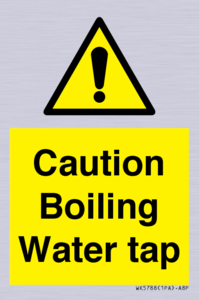 WK5788: Caution Boiling Water Tap