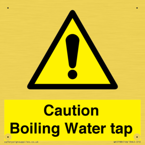 WK5788: Caution Boiling Water Tap