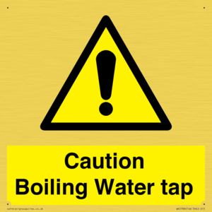 WK5788: Caution Boiling Water Tap
