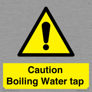 WK5788: Caution Boiling Water Tap