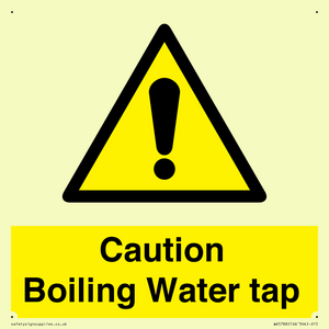 WK5788: Caution Boiling Water Tap