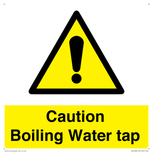 WK5788: Caution Boiling Water Tap