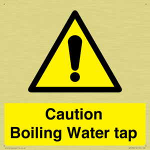 WK5788: Caution Boiling Water Tap