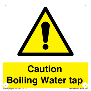 WK5788: Caution Boiling Water Tap
