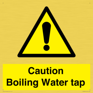 WK5788: Caution Boiling Water Tap