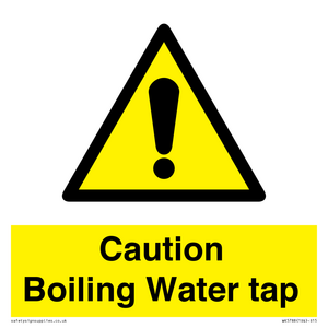 WK5788: Caution Boiling Water Tap