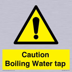 WK5788: Caution Boiling Water Tap