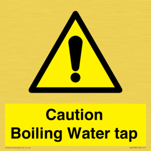 WK5788: Caution Boiling Water Tap