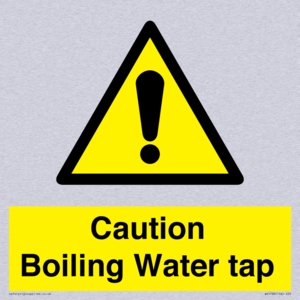 WK5788: Caution Boiling Water Tap