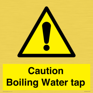 WK5788: Caution Boiling Water Tap