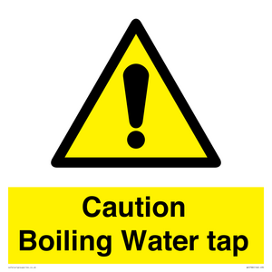 WK5788: Caution Boiling Water Tap