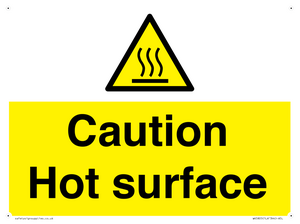 WK5805: Caution Hot surface