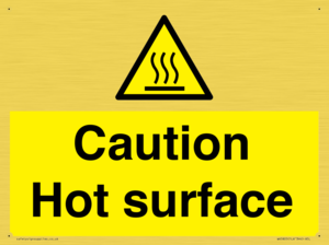 WK5805: Caution Hot surface