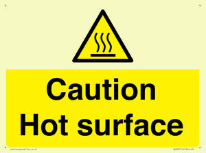 WK5805: Caution Hot surface