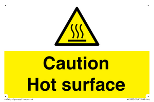 WK5805: Caution Hot surface