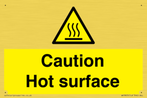 WK5805: Caution Hot surface