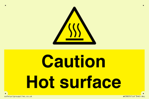 WK5805: Caution Hot surface