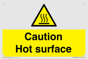 WK5805: Caution Hot surface