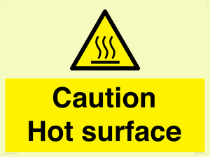 WK5805: Caution Hot surface