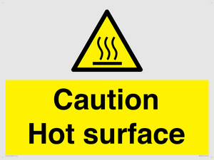 WK5805: Caution Hot surface