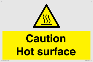 WK5805: Caution Hot surface