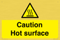WK5805: Caution Hot surface