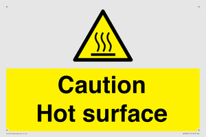 WK5805: Caution Hot surface